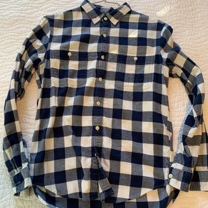 Mens J Crew Merc flannel, size M